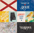 Stateside Collection Alabama 12 x 12 Double-Sided Scrapbook Paper by Eco Park Paper