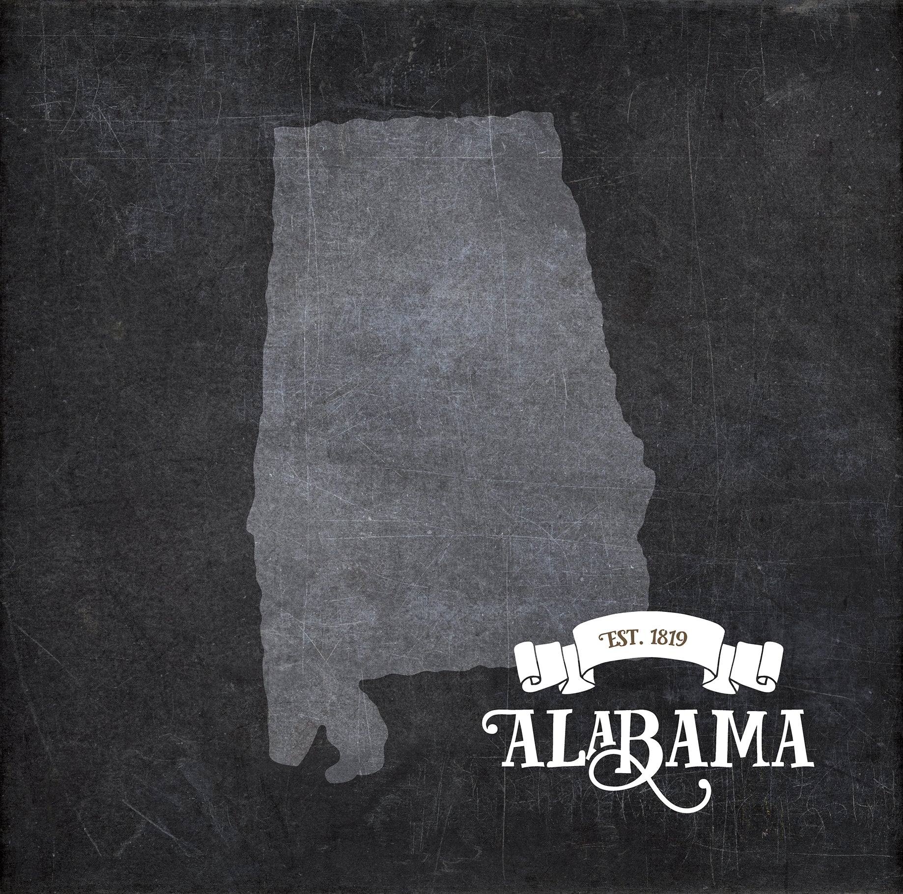 Stateside Collection Alabama 12 x 12 Double-Sided Scrapbook Paper by Eco Park Paper