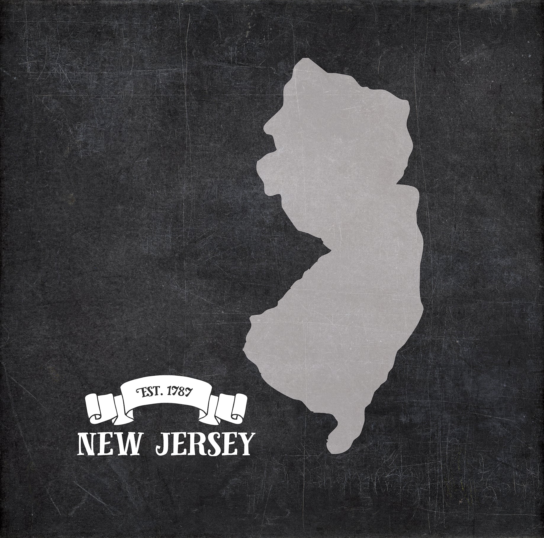 Stateside Collection New Jersey 12 x 12 Double-Sided Scrapbook Paper by Eco Park Paper