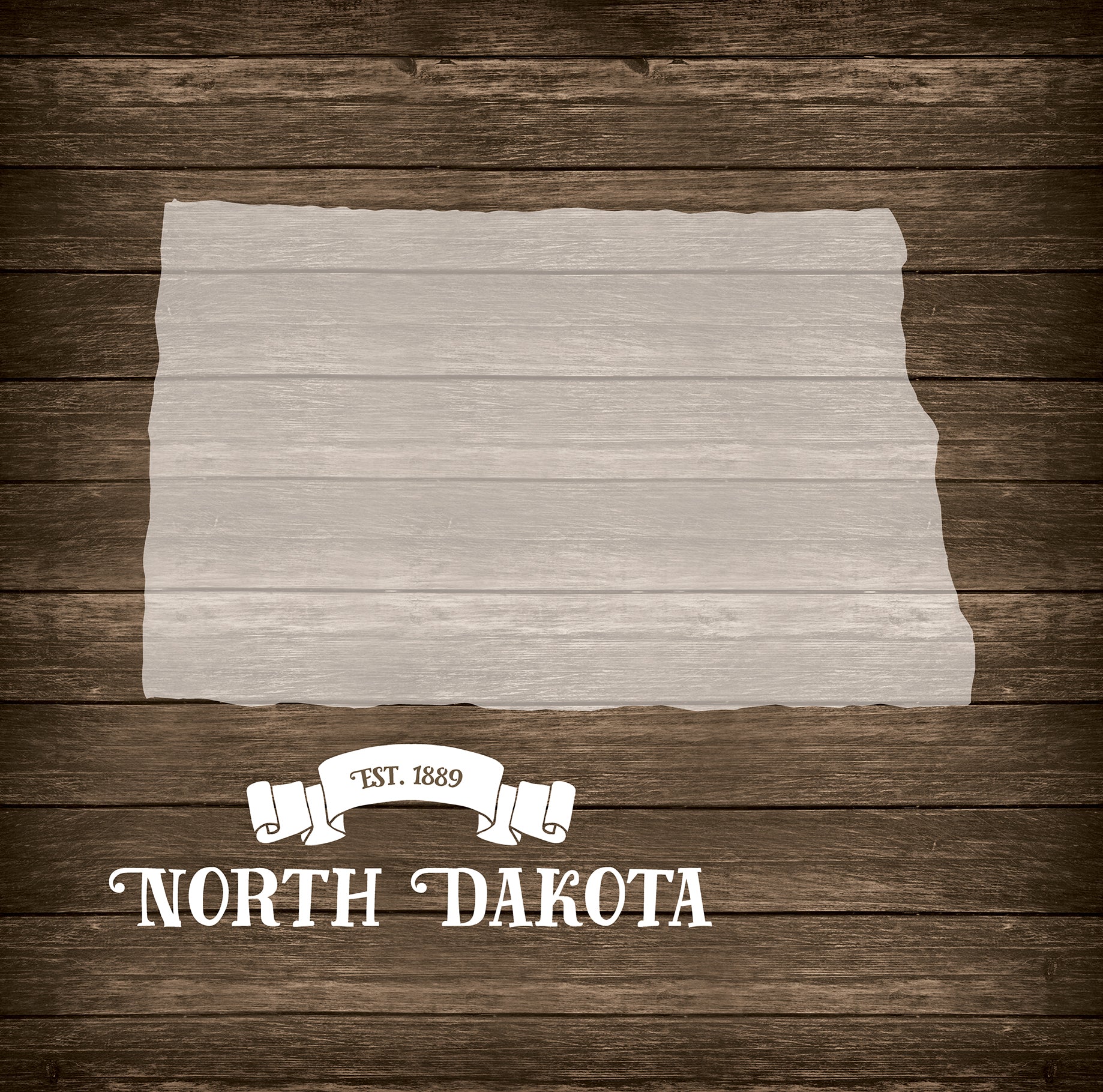 Stateside Collection North Dakota 12 x 12 Double-Sided Scrapbook Paper by Eco Park Paper