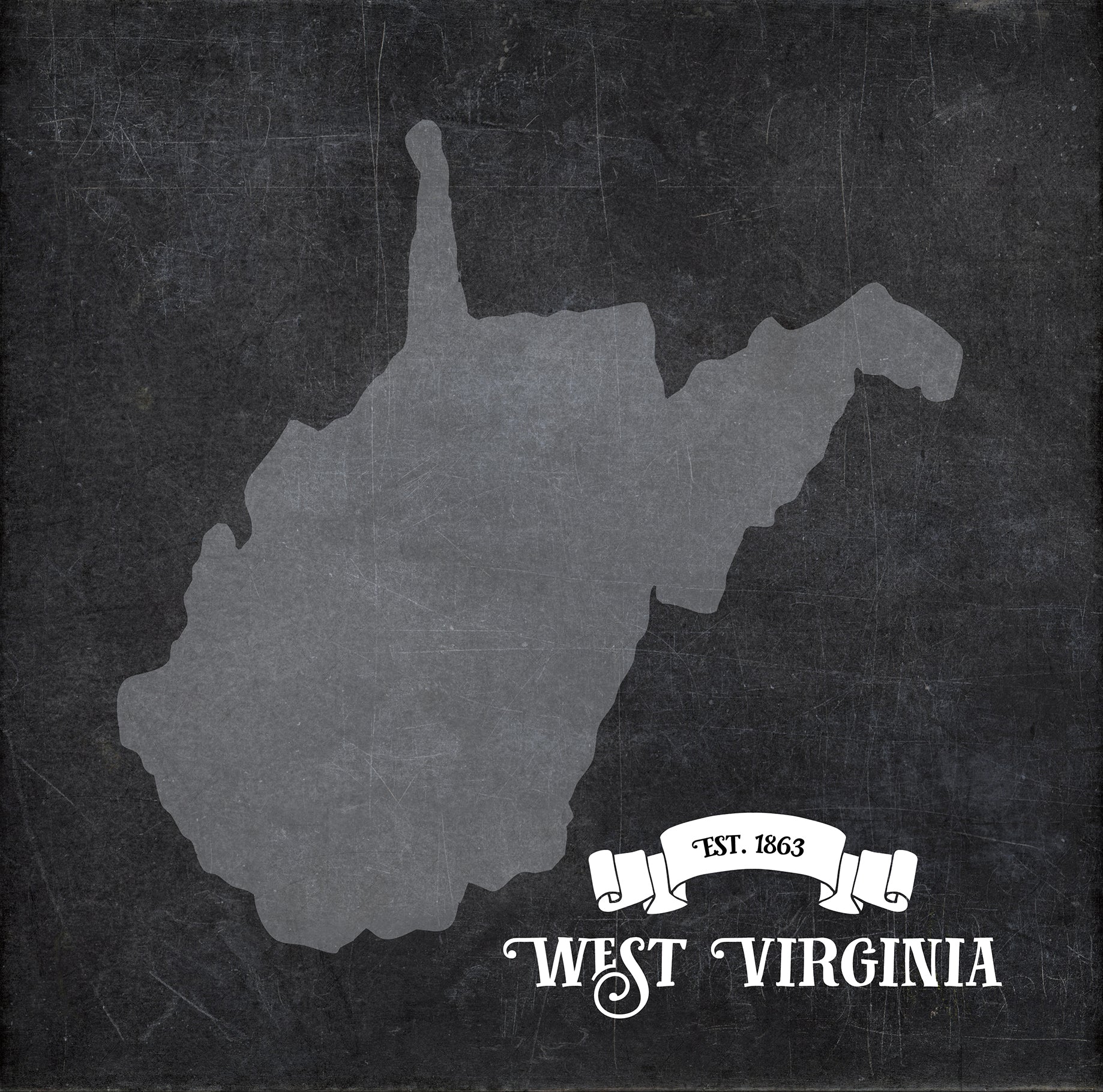 Stateside Collection West Virginia 12 x 12 Double-Sided Scrapbook Paper by Eco Park Paper