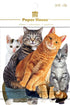 Cat Collection Cats Die Cut Sticker Pack by Paper House Productions - 24 Pieces