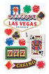 Travel Collection Las Vegas 5 x 7 Glitter 3D Scrapbook Embellishment by Paper House Productions