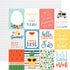 Summertime Scrapbook Paper & Sticker Collection Kit by Echo Park Paper - 13 Pieces