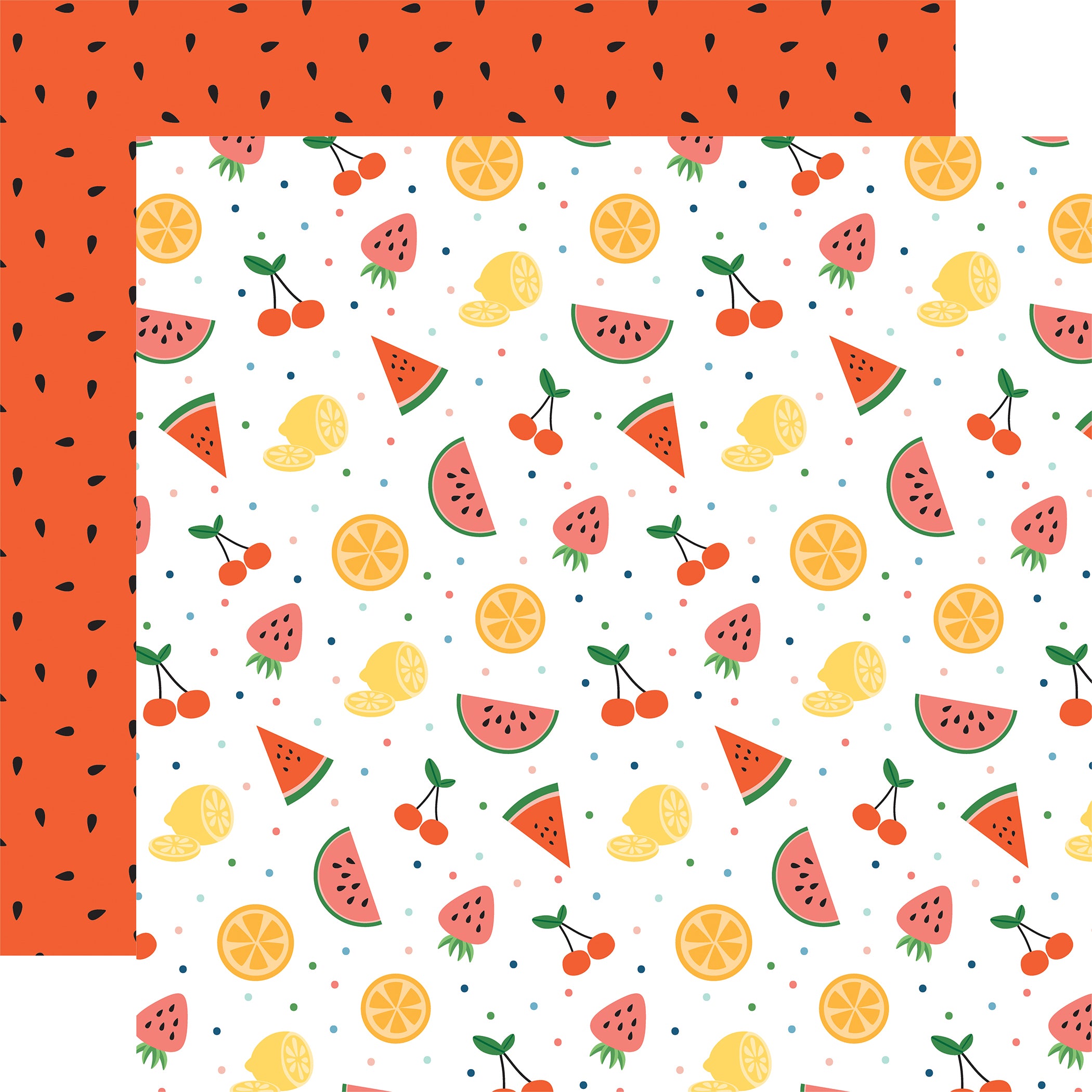 Summertime Scrapbook Paper & Sticker Collection Kit by Echo Park Paper - 13 Pieces