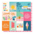 Sweet Sunshine Collection Summer Vibes 12 x 12 Double-Sided Scrapbook Paper by Photo Play Paper