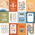 Summer Vibes Collection 3 x 4 Journaling Cards 12 x 12 Double-Sided Scrapbook Paper by Echo Park Paper