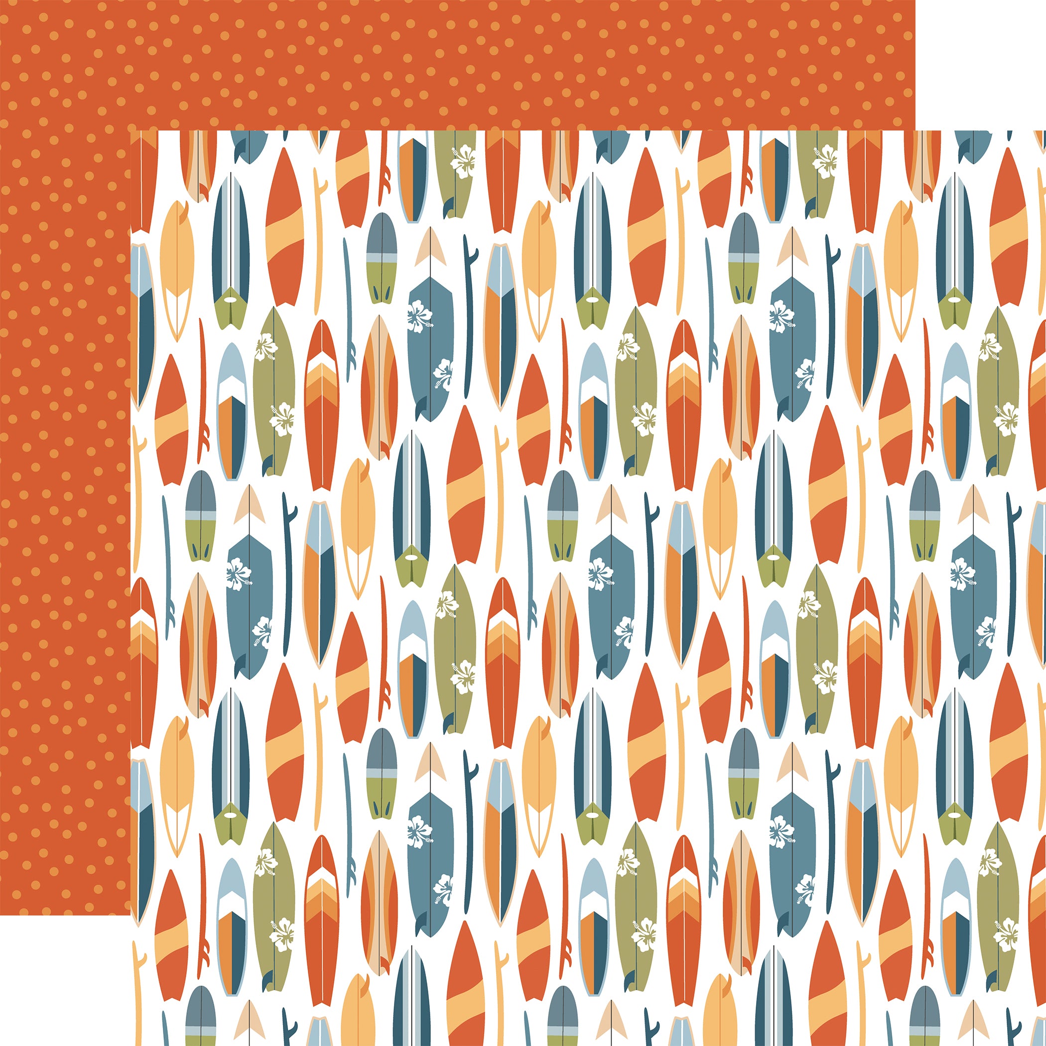 Summer Vibes 12 x 12 Scrapbook Collection Kit by Echo Park Paper - 13 Pieces