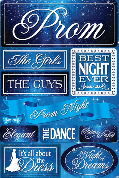 Reminisce | Signature Series Prom Scrapbook Embellishment