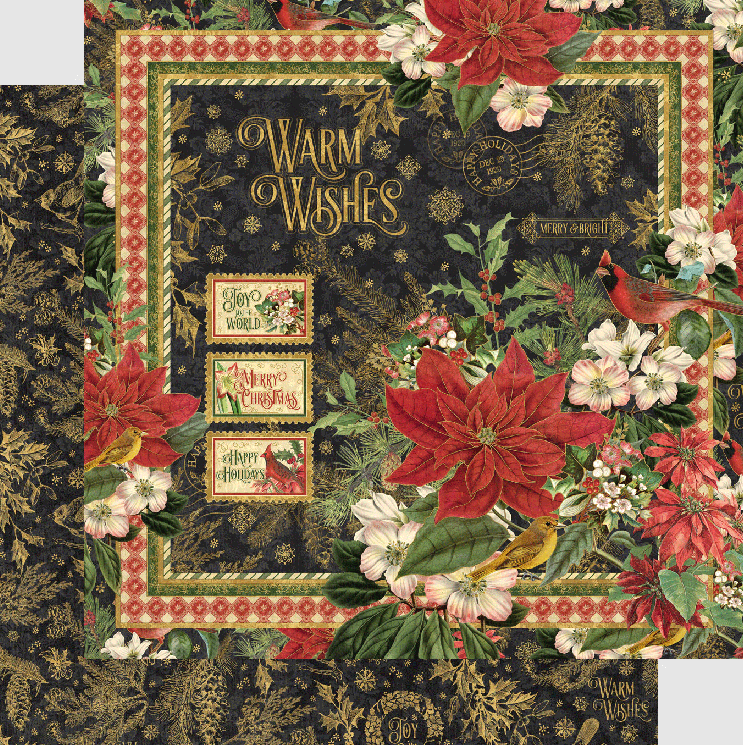 Warm Wishes Collection 12 x 12 Scrapbook Collection Pack by Graphic 45