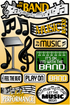 Signature Series Collection Band 5 x 7 Scrapbook Embellishment by Reminisce