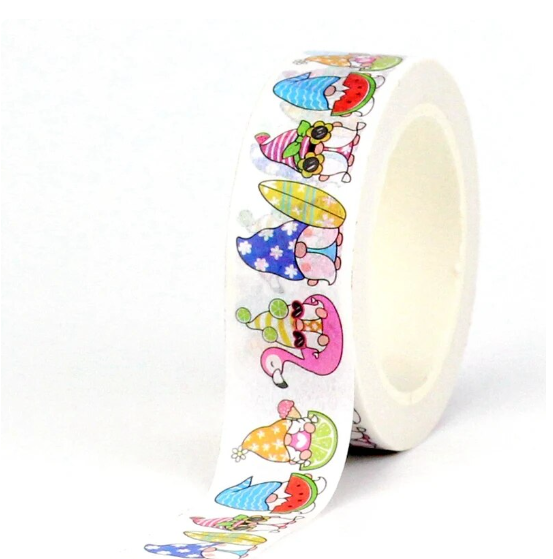 TW Collection Summer Gnomes Decorative Washi Tape by SSC Designs