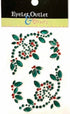 Our Brads Need Friends Collection Christmas Swirls Self-Adhesive Scrapbook Bling by Eyelet Outlet