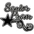 Senior Prom Title 7 x 7 Fully-Assembled Laser Cut Scrapbook Embellishment by SSC Laser Designs