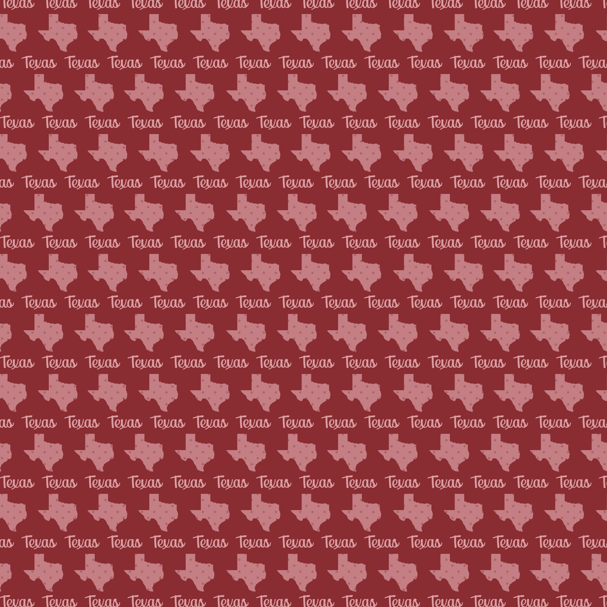Texas Collection Texas State 12 x 12 Double-Sided Scrapbook Paper by SSC Designs