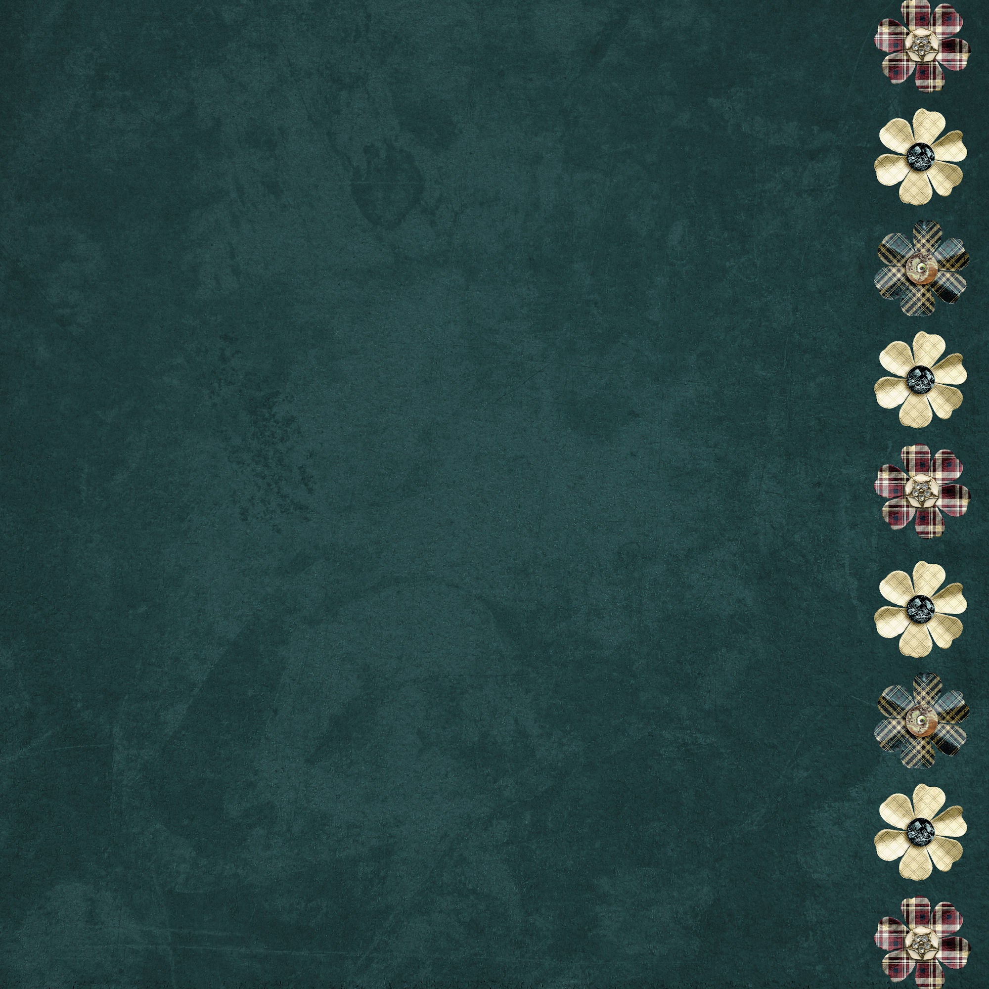 Through The Stones Collection Scottish Love 12 x 12 Double-Sided Scrapbook Paper by SSC Designs