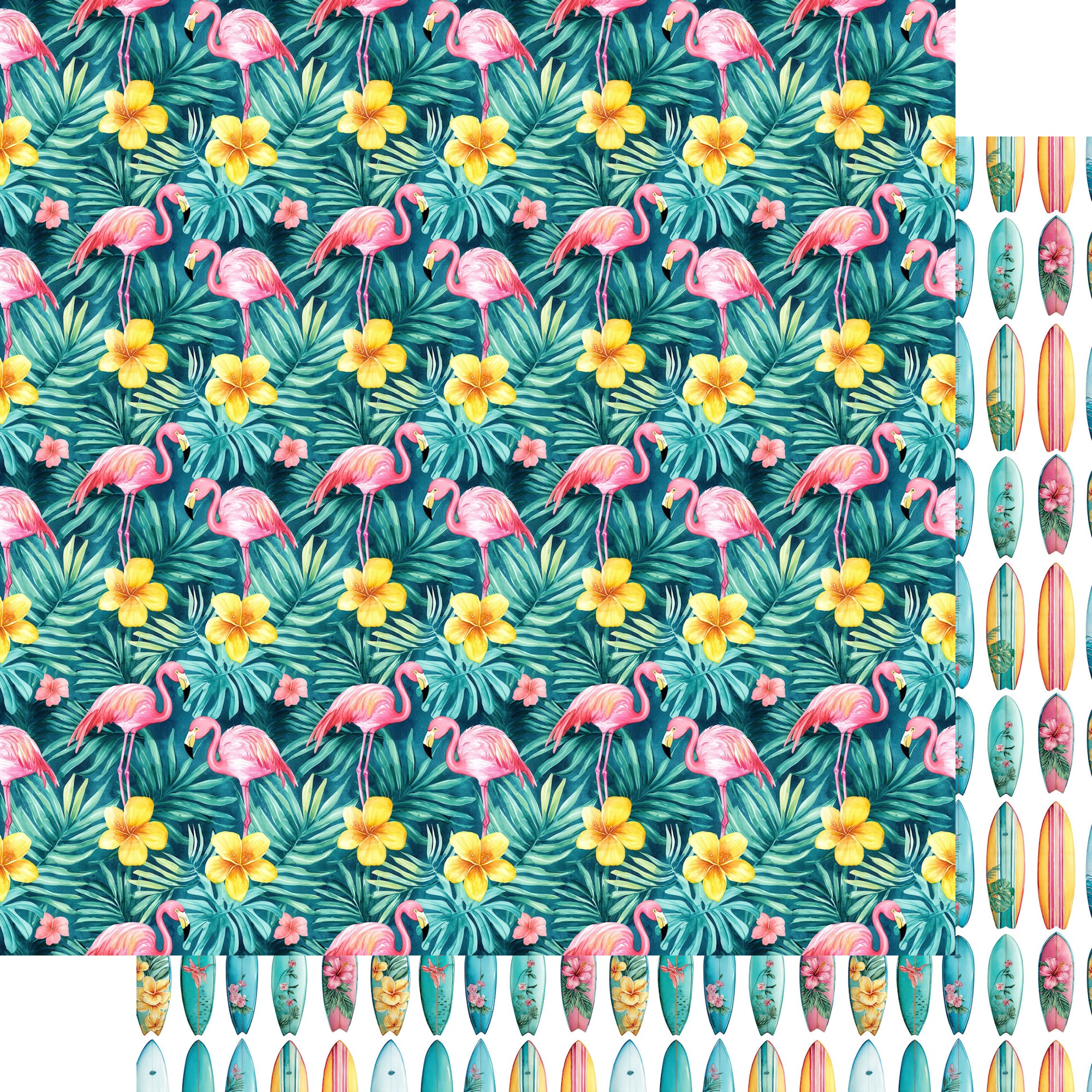 Tropic Like It's Hot 12 x 12 Scrapbook Paper & Embellishment Kit by SSC Designs