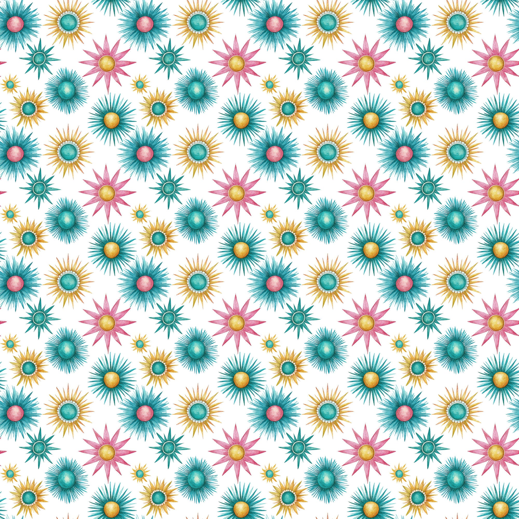 Tropic Like It's Hot Collection Starfish Dreams 12 x 12 Double-Sided Scrapbook Paper by SSC Designs
