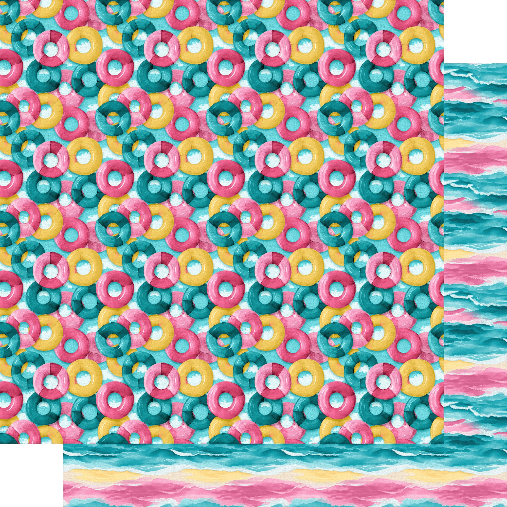 Tropic Like It's Hot 12 x 12 Scrapbook Paper & Embellishment Kit by SSC Designs