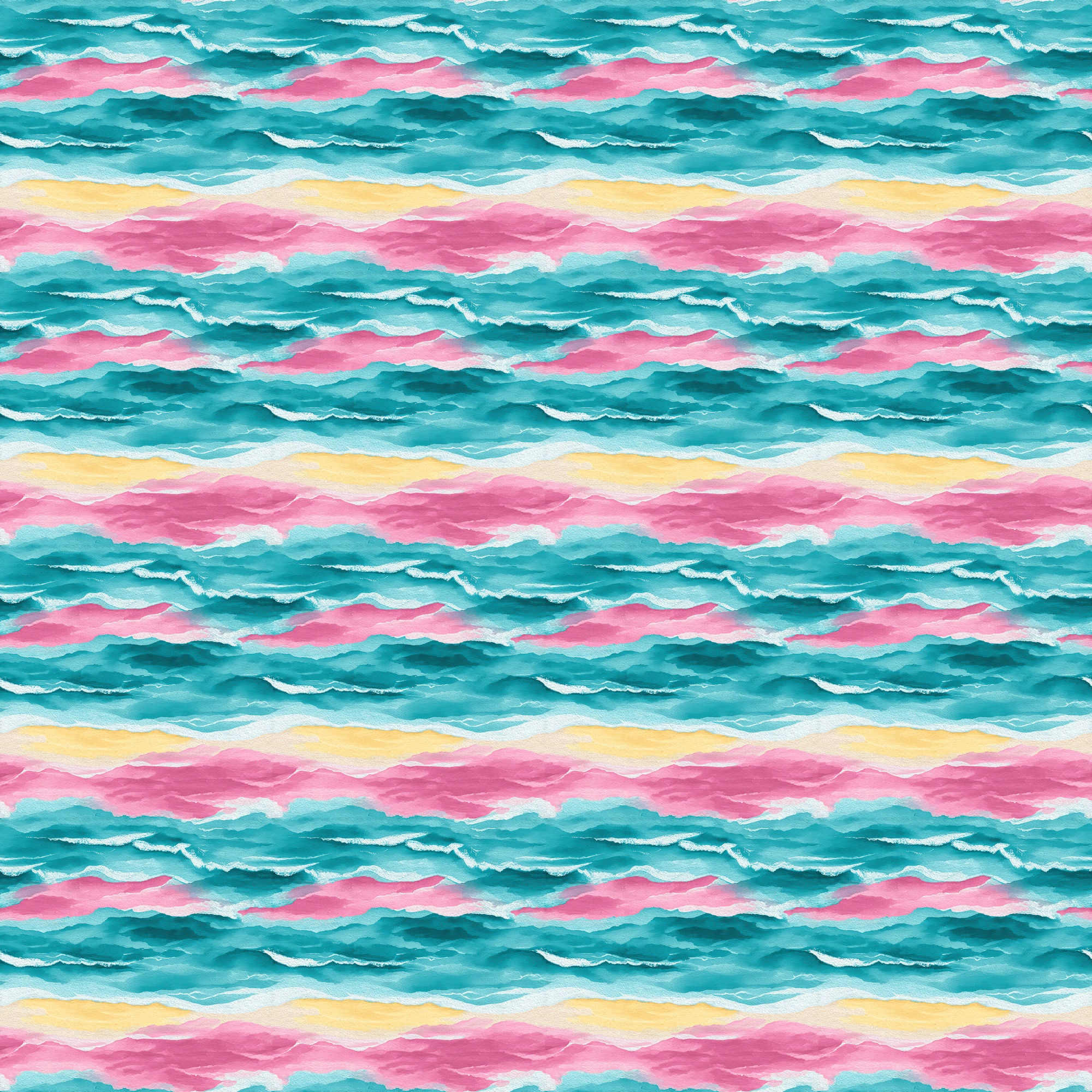 Tropic Like It's Hot Collection Splash Zone 12 x 12 Double-Sided Scrapbook Paper by SSC Designs