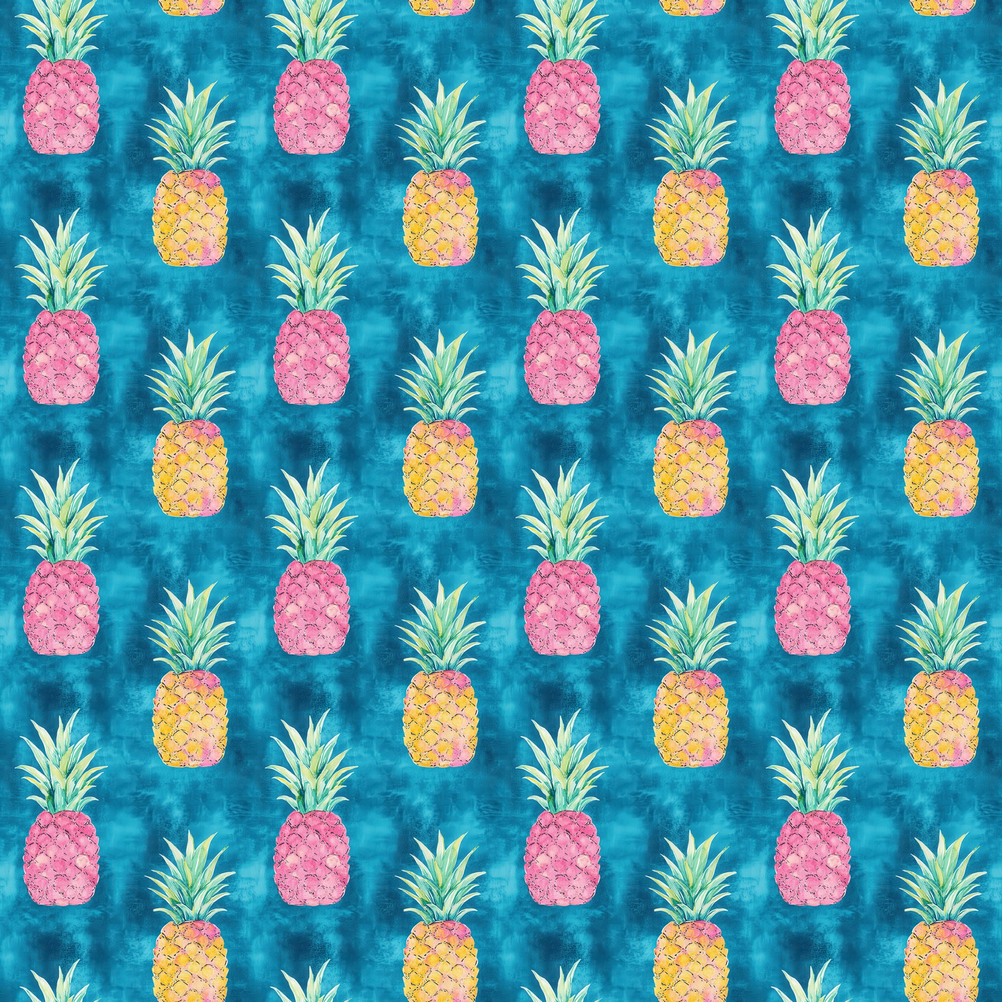 Tropic Like It's Hot Collection Pineapple Punch 12 x 12 Double-Sided Scrapbook Paper by SSC Designs
