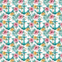 Tropic Like It's Hot Collection Anchors Away 12 x 12 Double-Sided Scrapbook Paper by SSC Designs