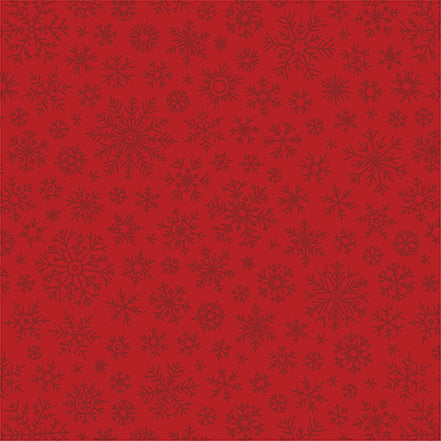 Twas The Night Before Christmas Volume I Present Plaid 12 x 12 Double-Sided Scrapbook Paper by Echo Park Paper
