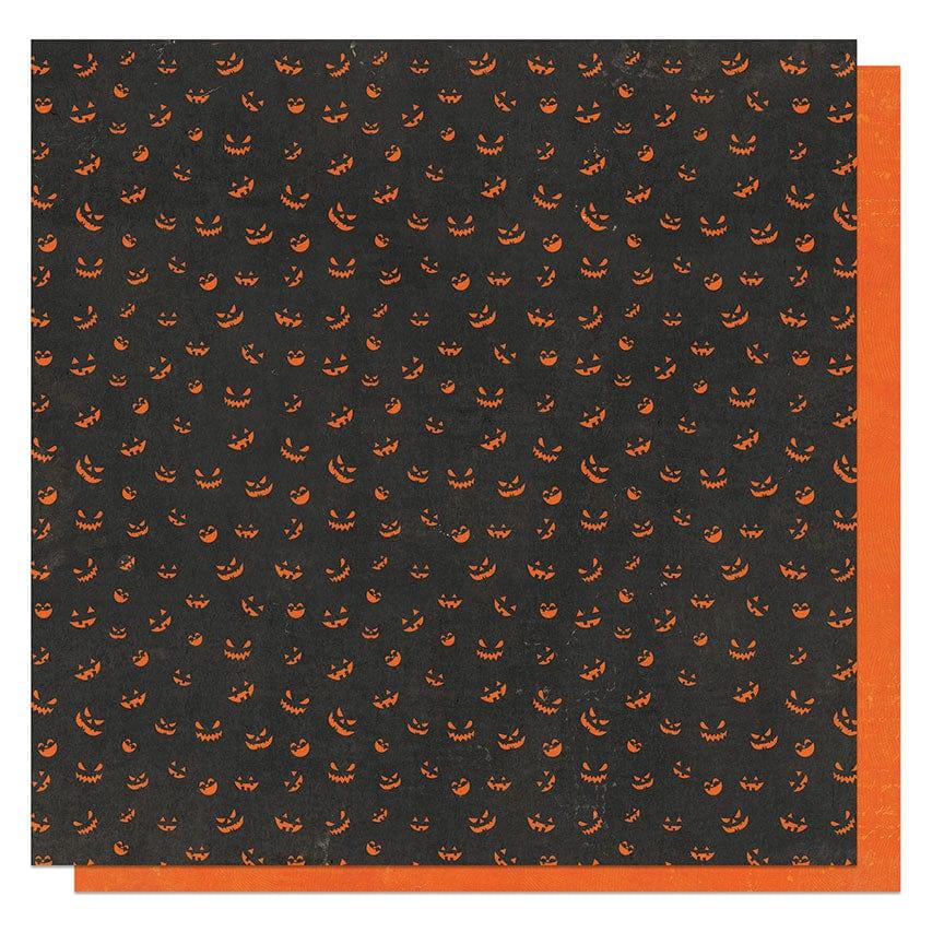 Trick or Treat Collection Haunted 12 x 12 Double-Sided Scrapbook Paper by Photo Play Paper