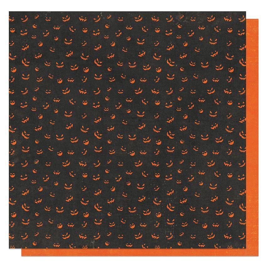 Trick or Treat Collection Haunted 12 x 12 Double-Sided Scrapbook Paper by Photo Play Paper - Scrapbook Supply Companies