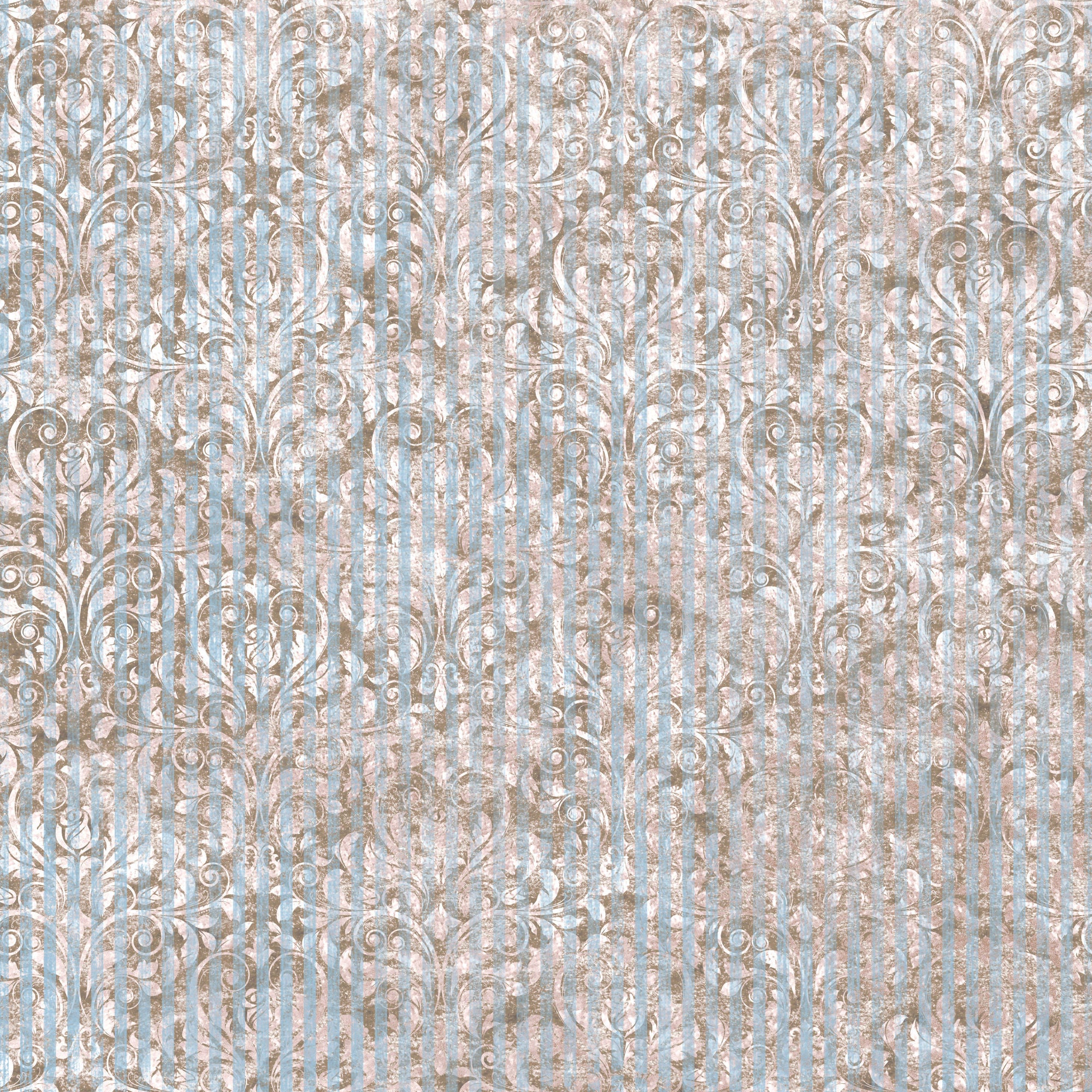 Tropical Collection Clouds 12 x 12 Double-Sided Scrapbook Paper by SSC Designs