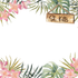Tropical Paradise Collection St. Kitts 12 x 12 Double-Sided Scrapbook Paper by SSC Designs