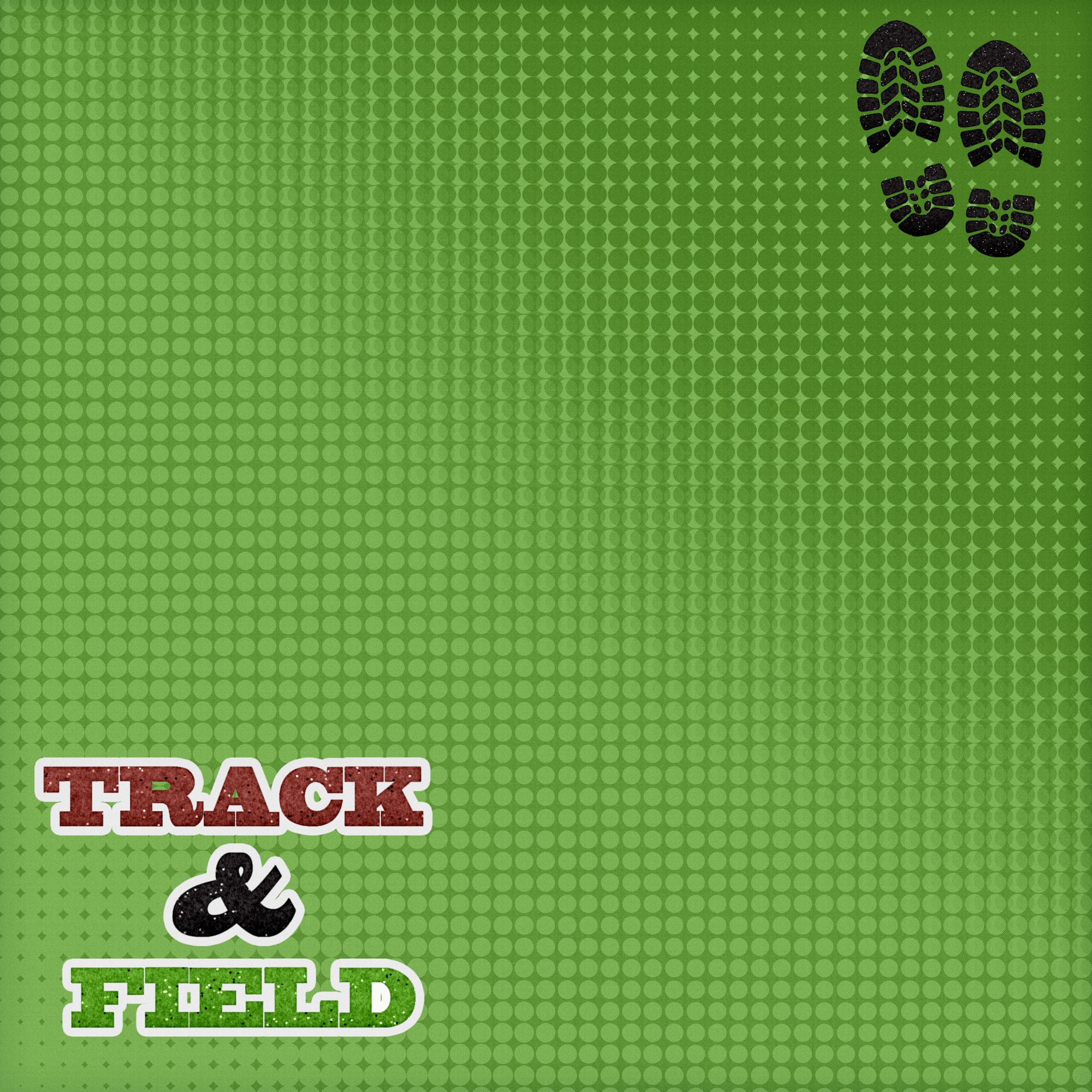 Track & Field Collection Track & Field 12 x 12 Double-Sided Scrapbook Paper by SSC Designs