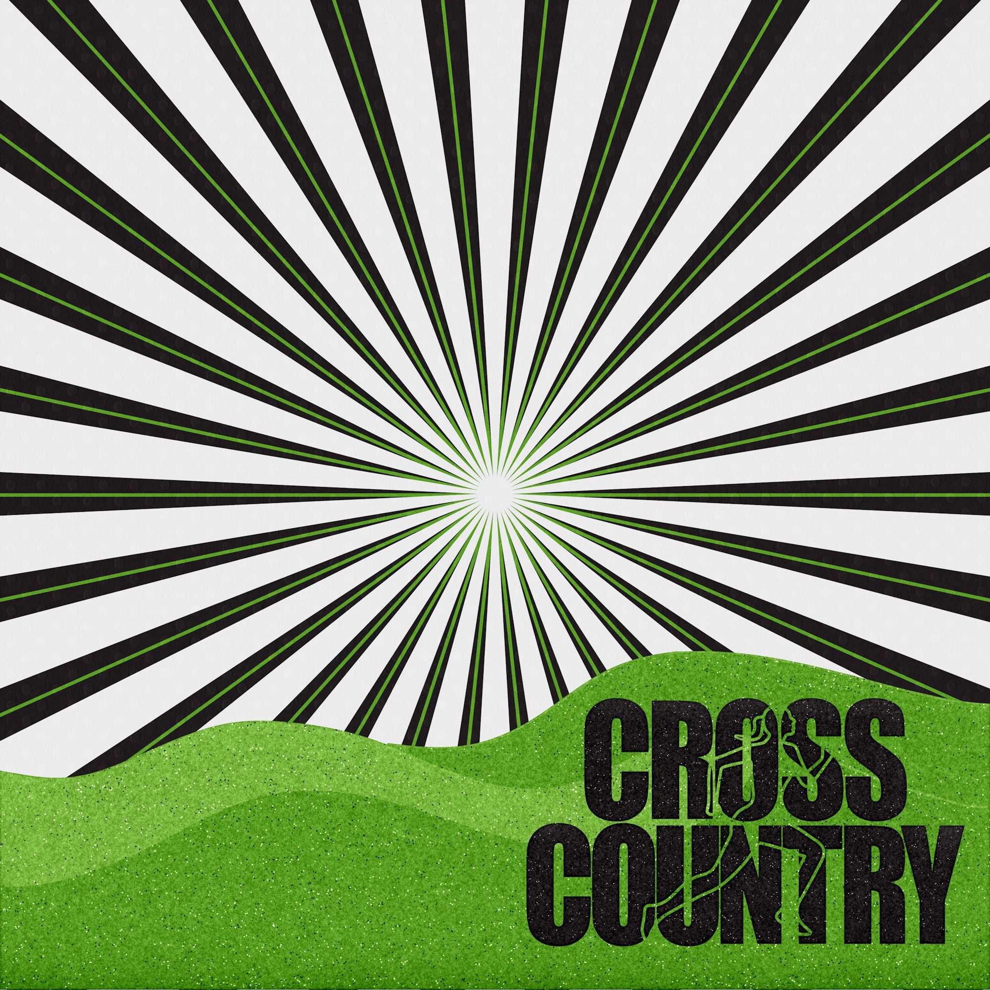 Track & Field Collection Cross Country 12 x 12 Double-Sided Scrapbook Paper by SSC Designs