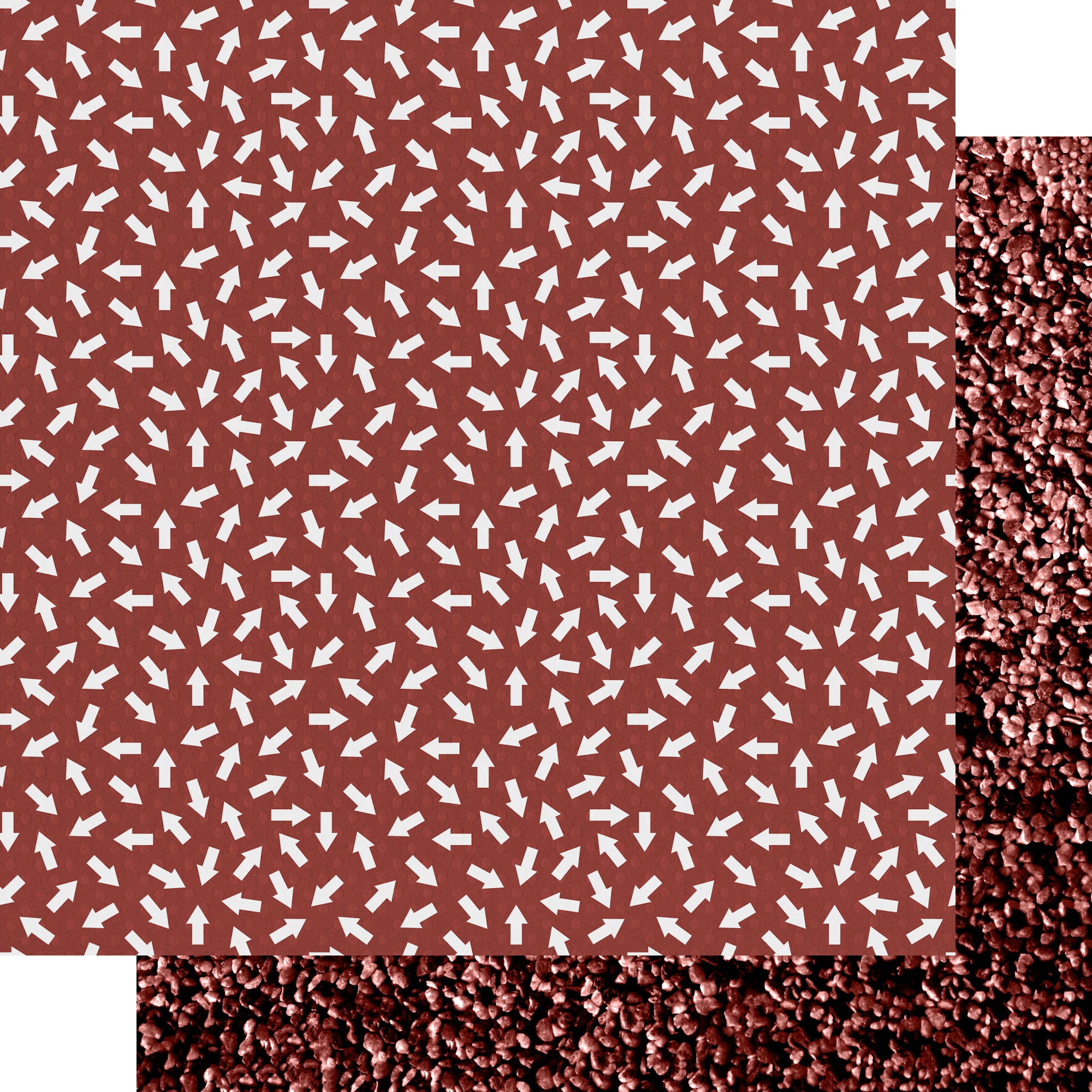 Track & Field Collection Track 12 x 12 Double-Sided Scrapbook Paper by SSC Designs