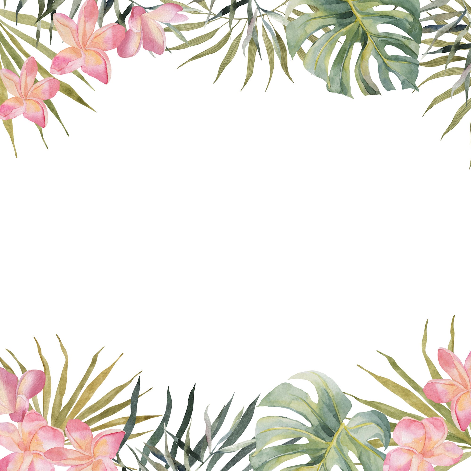 Tropical Paradise Collection Breathtaking 12 x 12 Double-Sided Scrapbook Paper by SSC Designs