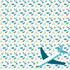 Let's Go Traveling Collection Flying High 12 x 12 Double-Sided Scrapbook Paper by SSC Designs