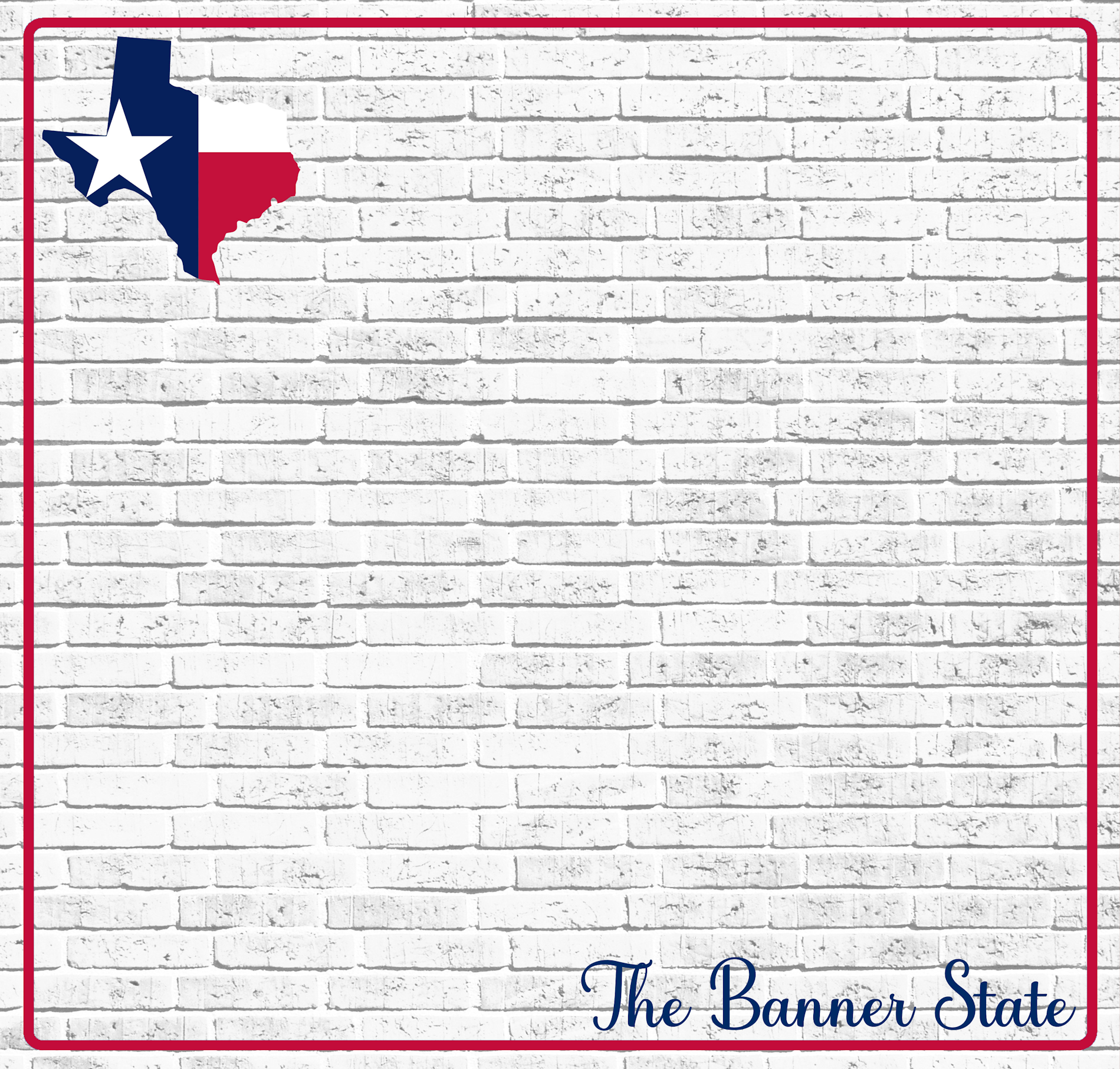 Fifty States Collection Texas 12 x 12 Double-Sided Scrapbook Paper by SSC Designs