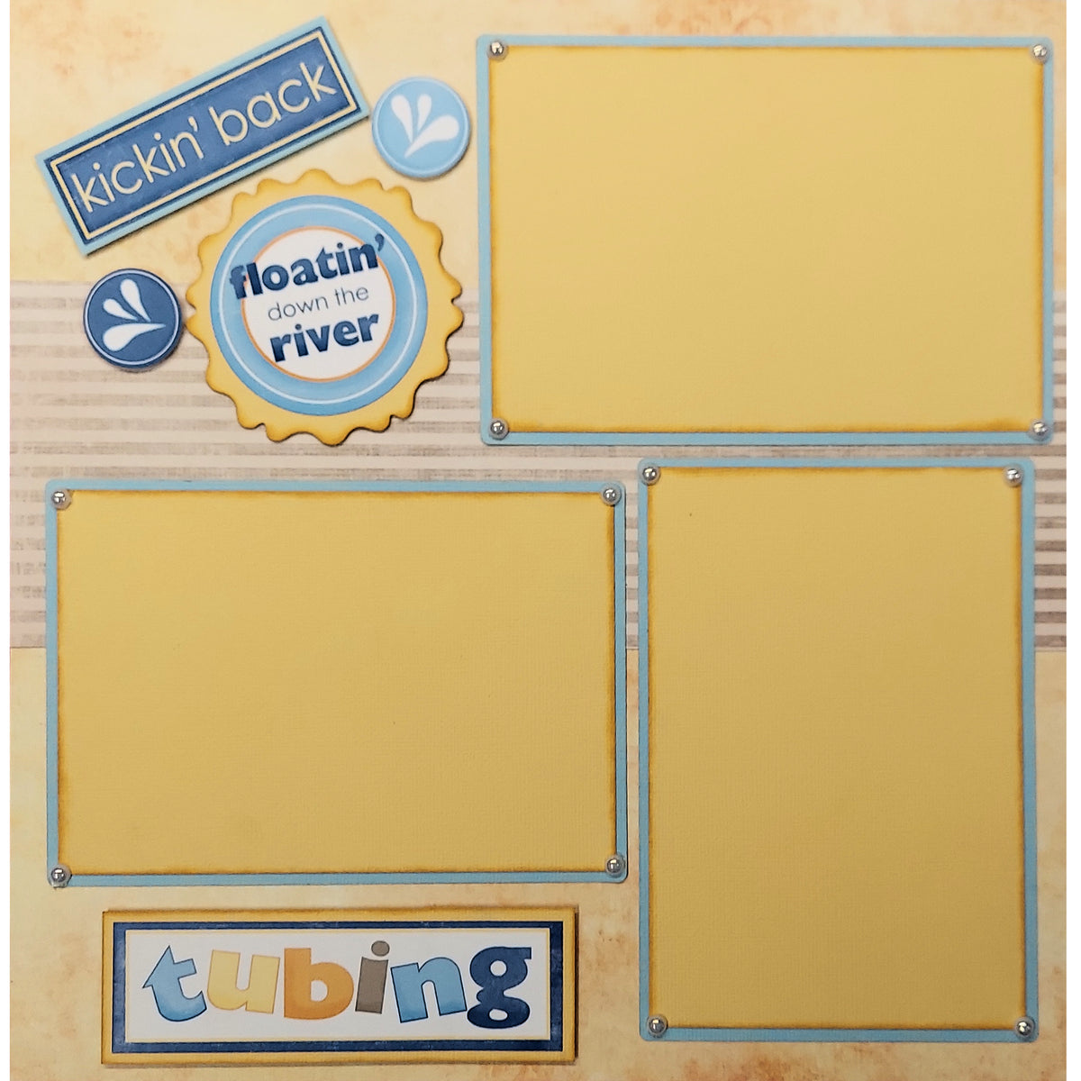 Scrapbook Supply Companies | River Rafting & Tubing Scrapbooking