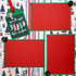 Twas The Night Before Christmas 2 - 12 x 12 Pages, Fully-Assembled & Hand-Crafted 3D Scrapbook Premade by SSC Designs