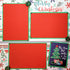 Twas The Night Before Christmas 2 - 12 x 12 Pages, Fully-Assembled & Hand-Crafted 3D Scrapbook Premade by SSC Designs
