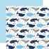 Under Sea Adventures Collection Whale Hello 12 x 12 Double-Sided Scrapbook Paper by Echo Park Paper