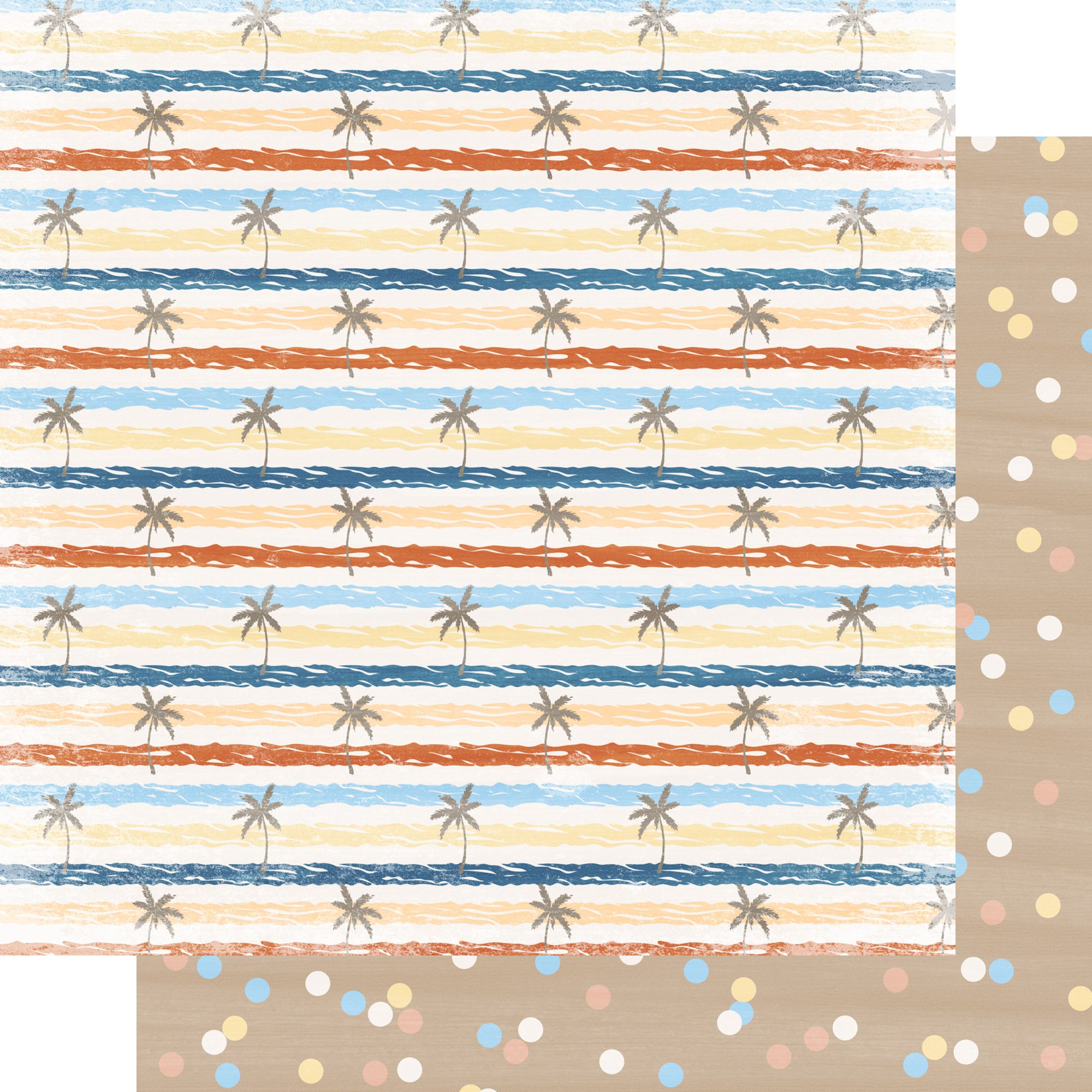 Under The Boardwalk 12 x 12 Scrapbook Paper & Embellishment Kit by SSC Designs