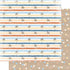 Under The Boardwalk Collection Walking The Shore 12 x 12 Double-Sided Scrapbook Paper by SSC Designs