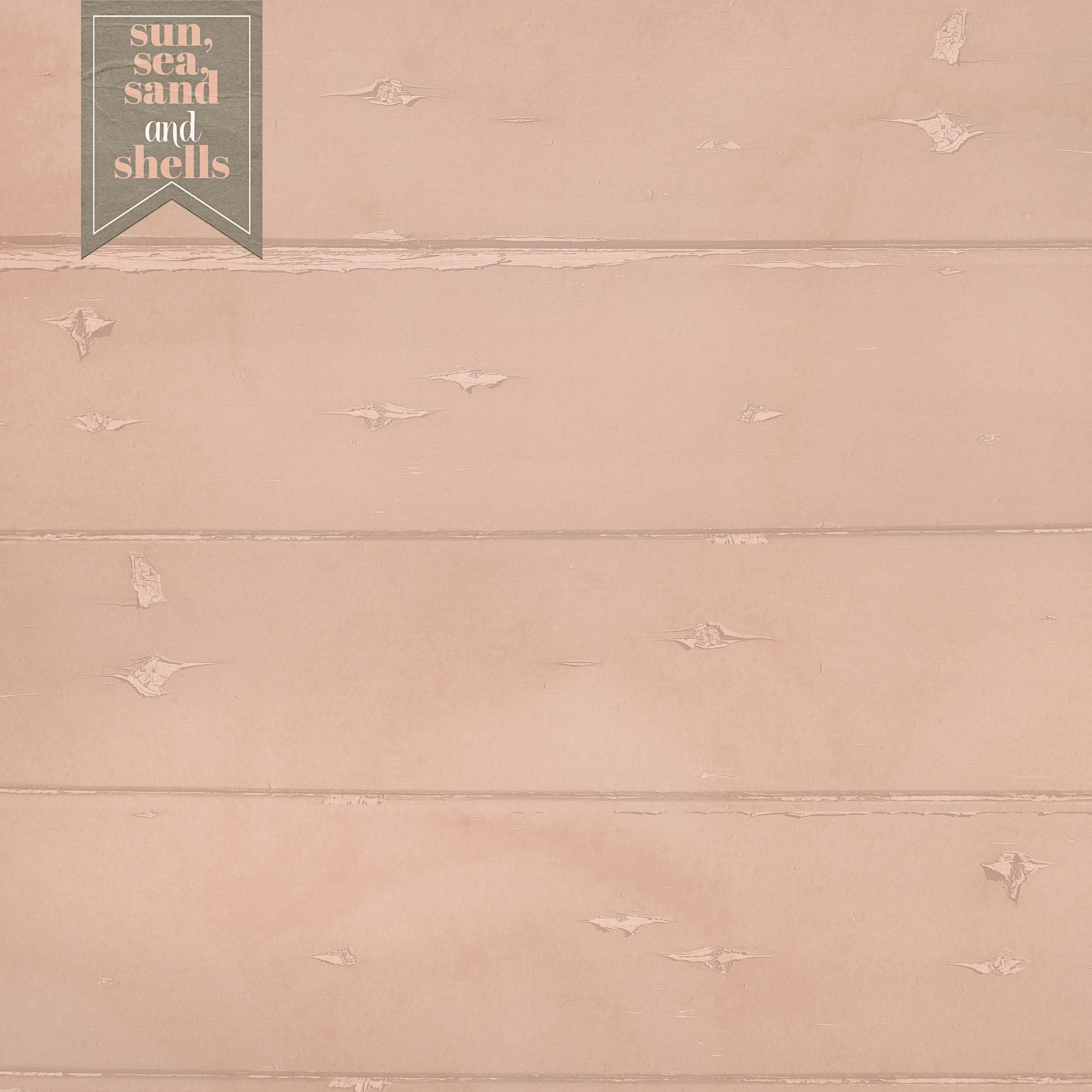 Under The Boardwalk Collection Seas The Day 12 x 12 Double-Sided Scrapbook Paper by SSC Designs