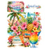 Vacation Vibes Collection Turks and Caico Laser Cut Scrapbook Ephemera Embellishments by SSC Designs