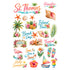 Vacation Vibes Collection St. Thomas Laser Cut Scrapbook Ephemera Embellishments by SSC Designs