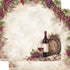 Vineyard Collection Barrel of Red 12 x 12 Double-Sided Scrapbook Paper by SSC Designs