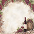 Vineyard Collection Barrel of Red 12 x 12 Double-Sided Scrapbook Paper by SSC Designs
