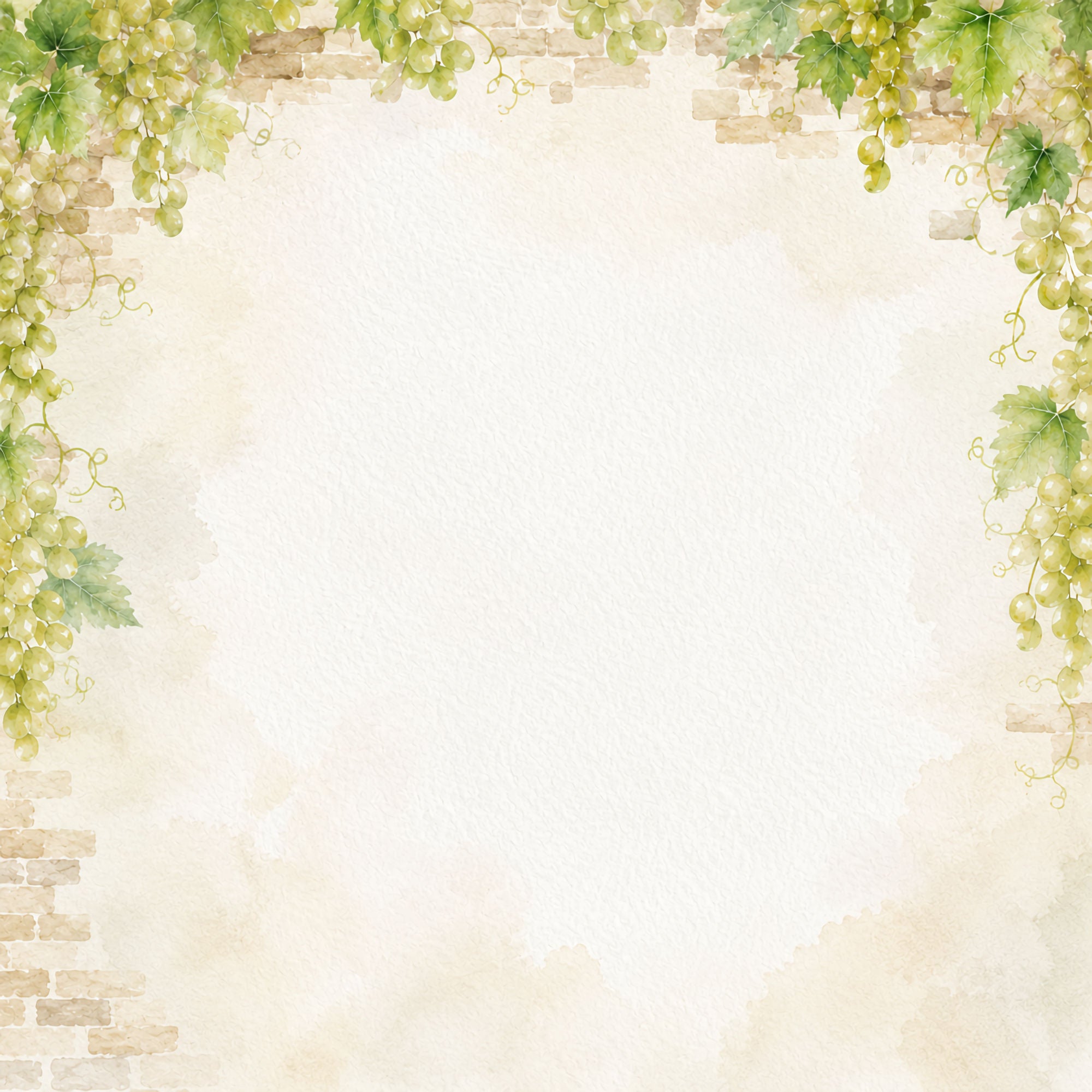 Vineyard Collection Barrel of White 12 x 12 Double-Sided Scrapbook Paper by SSC Designs