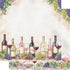 Vineyard Collection Wine Line 12 x 12 Double-Sided Scrapbook Paper by SSC Designs